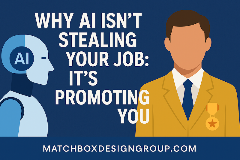 Why AI Isn’t Stealing Your Job: It’s Promoting You